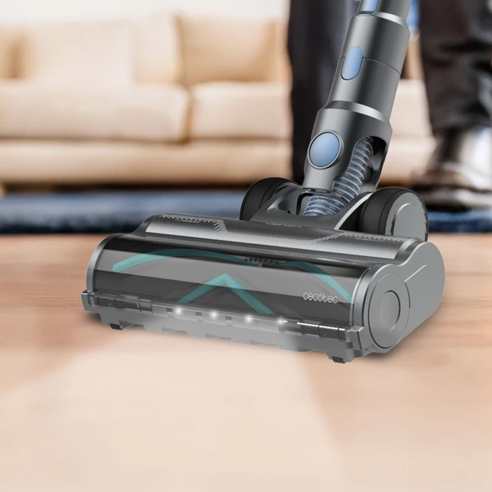 Cecotec Rockstar Rs50 Επαναφορτιζόμενη Σκούπα 2 σε 1 Stick & Χειρός 33.6V Μαύρη-Τυρκουάζ