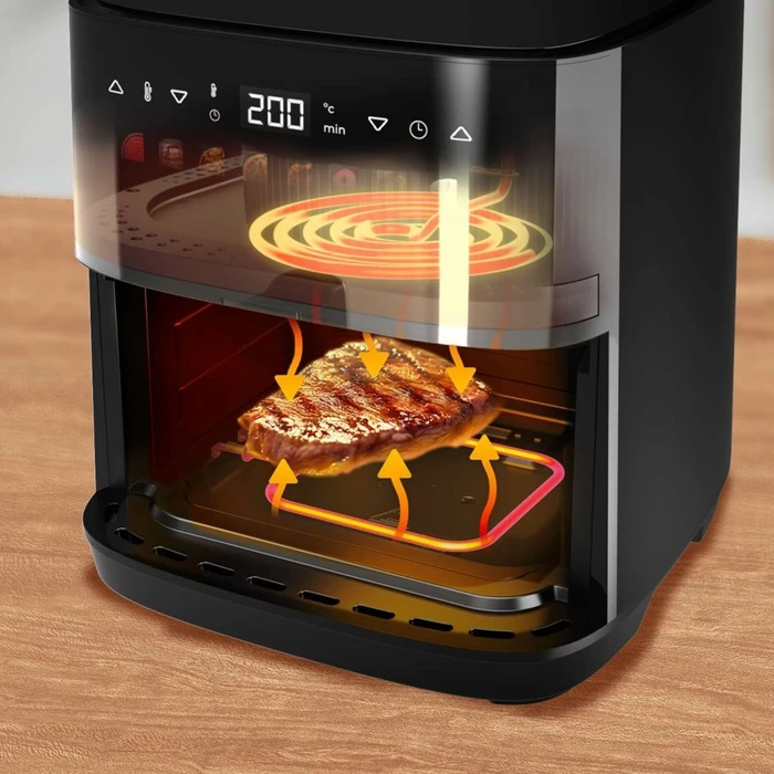 CECOTEC Cecofry&Grill Duoheat 8000 - Φριτέζα αέρα (8 L)