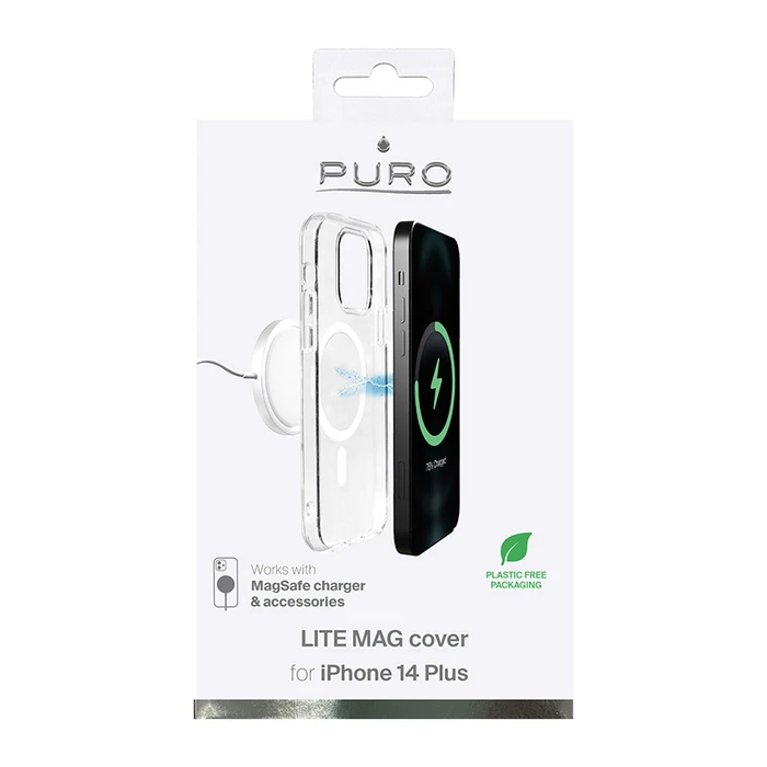 PURO LITEMAG MagSafe Apple iPhone 14 Plus / 15 Plus (clear)