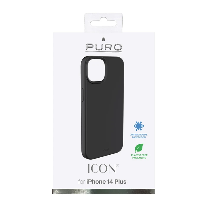 PURO ICON Cover - iPhone 14 Plus / 15 Plus black