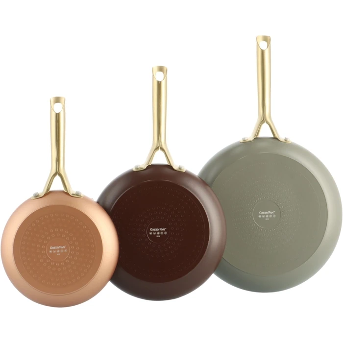 Σετ Τηγανιών GreenPan Shades 3τμχ Terra 20/24/28cm - Αντικολλητικά (PFOA-free)