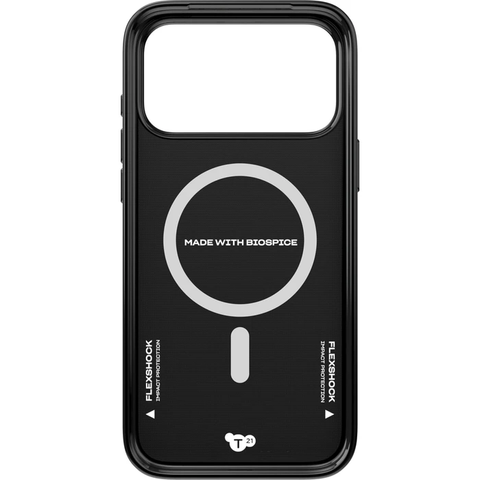 Tech21 EvoPulse Fauxven MagSafe Case for iPhone 18 Pro Max / iPhone 17 Pro Max - Black