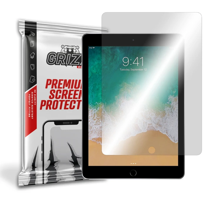GrizzGlass HybridGlass Apple iPad 9.7 2017/2018 (5, 6 gen)