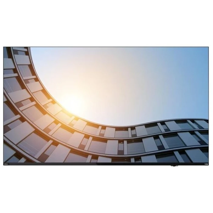 LENOVO ThinkVision E65 LFD 64.5'' 4K UHD Δημόσια Οθόνη (VA) με HDMI, DisplayPort, USB?C, Ethernet, Ηχεία, 3 Έτη Εγγύηση