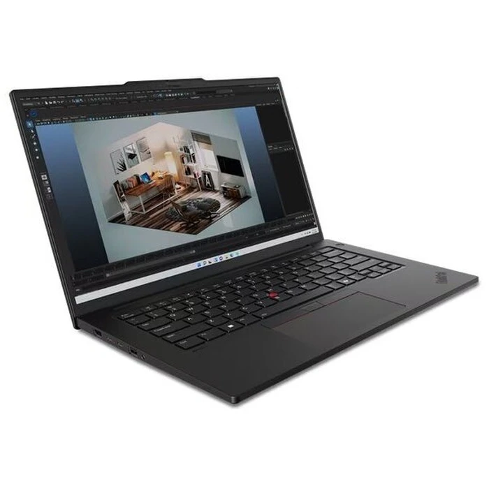 Laptop Lenovo 14.5'' ThinkPad P14s G5 Ultra7-165H/64GB/2TB SSD/NVIDIA RTX 500 Ada Generation 4GB/Win 11 Pro/Black (21G2000PGM)