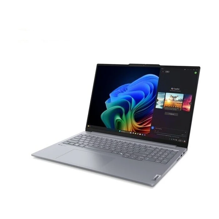 Laptop Lenovo 16'' ThinkBook 16 G7 QOY Snapdragon X Plus X1P-42-100/32GB/1TB SSD/Qualcomm Adreno/Win 11 Pro/Luna Grey (21NH000FGM)