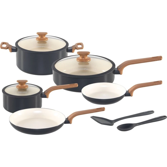 GreenPan Essence 5-Piece Cookware Set (Grey)