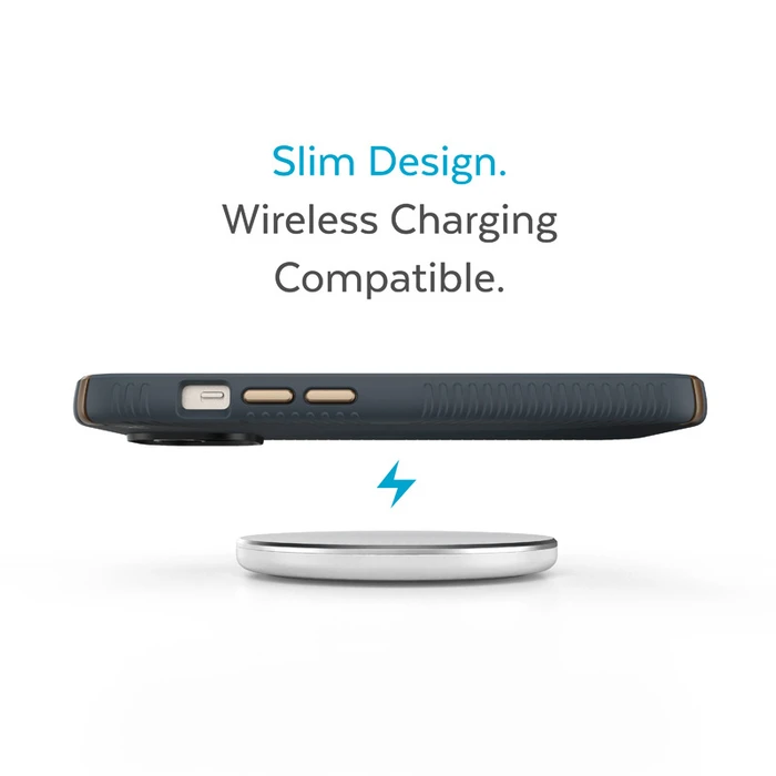 Speck Presidio2 Grip MICROBAN Apple iPhone 14 Plus / 15 Plus (Charcoal / Cool Bronze / Slate)