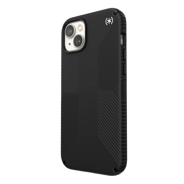 Speck Presidio2 Grip MICROBAN Apple iPhone 14 Plus / 15 Plus (Black / Black / White)