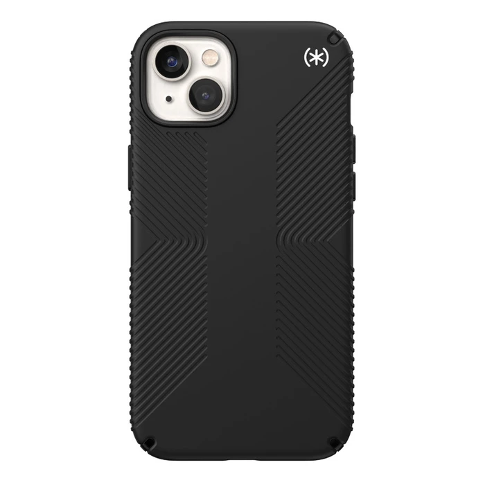 Speck Presidio2 Grip MICROBAN Apple iPhone 14 Plus / 15 Plus (Black / Black / White)