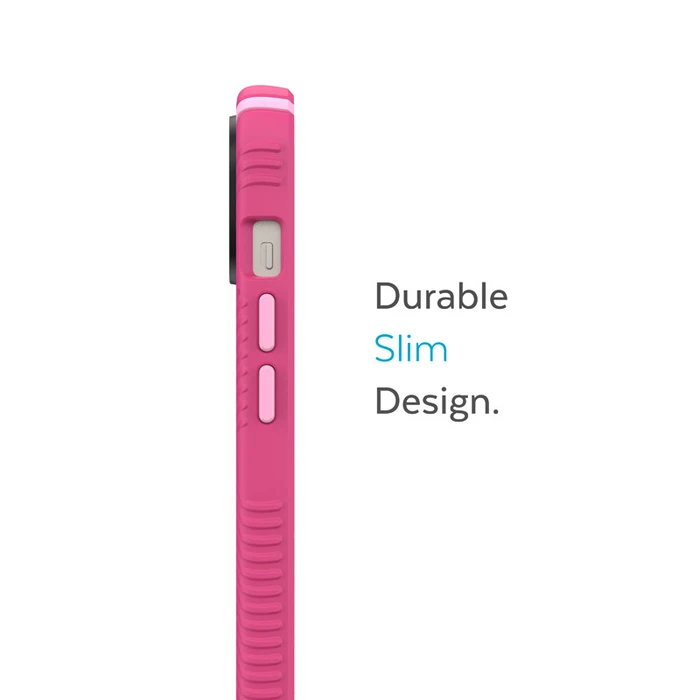 Speck Presidio2 Grip MagSafe MICROBAN Apple iPhone 14 Plus / 15 Plus (Digitalpink / Blossompink / White)
