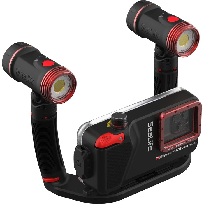 SeaLife SportDiver Ultra Pro 5000 Duo (SL407) Underwater Smartphone Housing Set with Dual Sea Dragon 2500 Lights