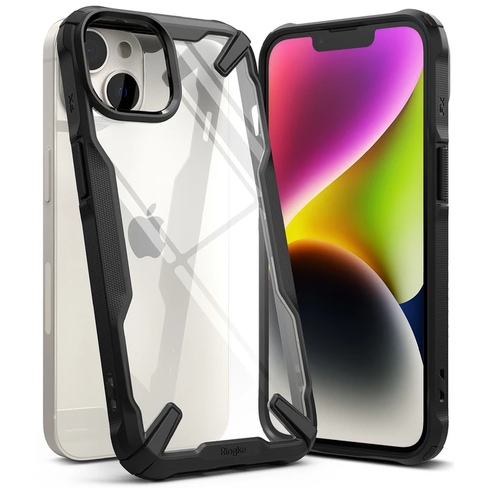 Ringke Fusion-X Design Apple iPhone 14 Plus / 15 Plus Black