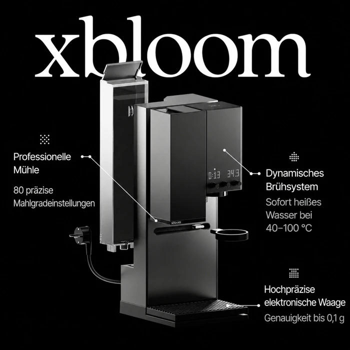 xBloom Studio mint-gold — The Ultimate Coffee Machine (FW-02B-04EU)