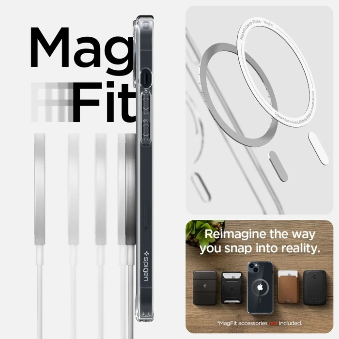 Spigen Ultra Hybrid Mag MagSafe Apple iPhone 14 Plus / 15 Plus Carbon Fiber