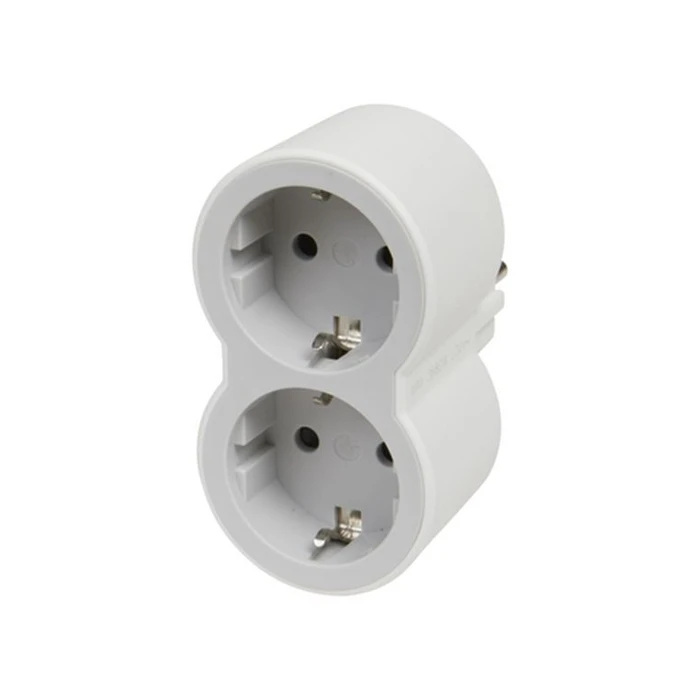 Πολύπριζο Ασφαλείας Legrand SurgeArrest 2 Outlets White/Grey