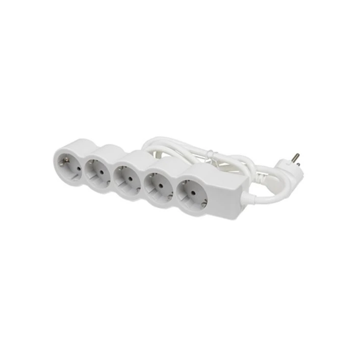 Πολύπριζο Ασφαλείας Legrand SurgeArrest 5 Outlets 3m Cable White/Grey