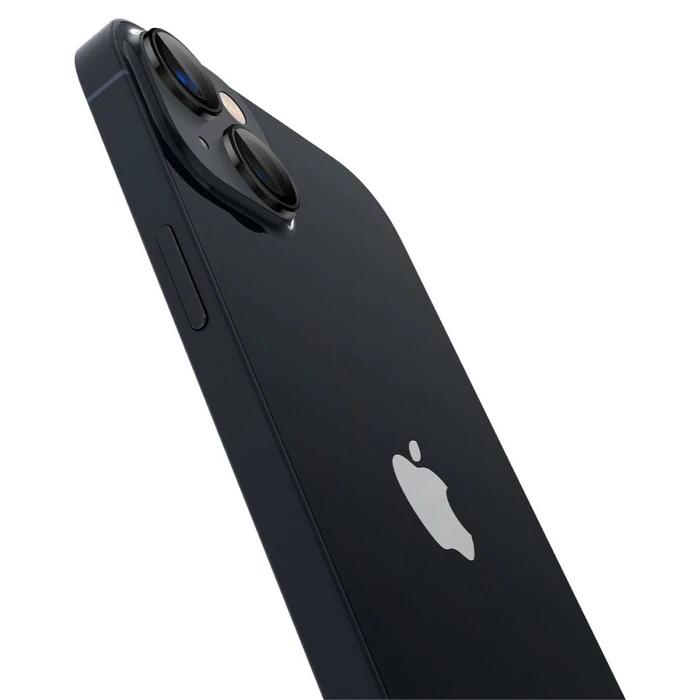 Spigen Optik.tr ez Fit Camera Protector Apple iPhone 14 / 14 Plus / 15 / 15 Plus Black [2 PACK]