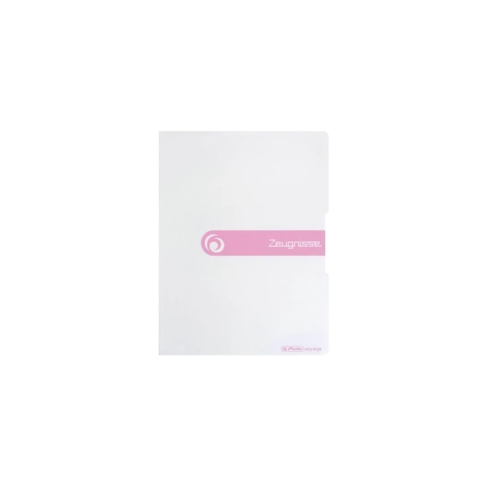 Herlitz Sichtbuch "Zeugnisse" white A4 - 20 clear sleeves