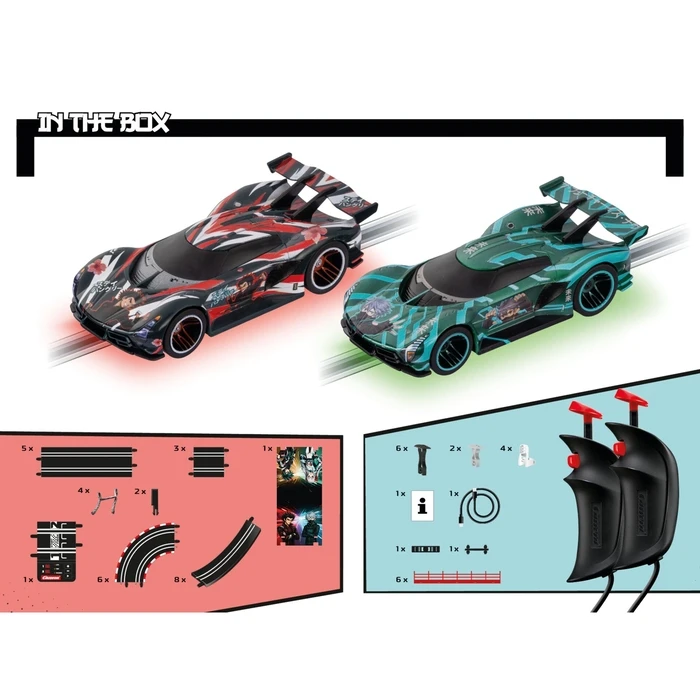 Carrera GO!!! Ronin Racers - Slot Car Set (1:43) - MPN 20062621, EAN 4007486626218