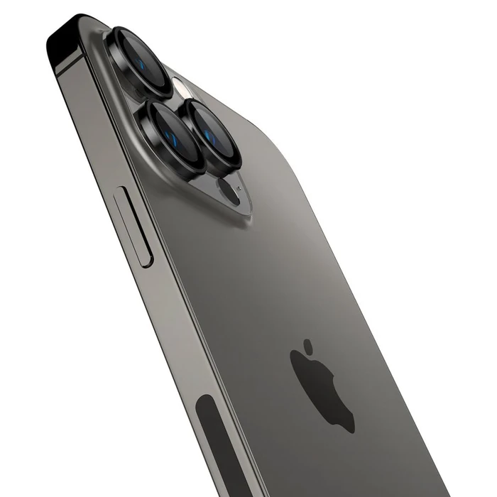 Spigen Optik.tr ez Fit Camera Protector Apple iPhone 14 Pro / 14 Pro Max / 15 Pro / 15 Pro Max / 16 Pro / 16 Pro Max / 17 Pro / 17 Pro Max Black [2 PACK]