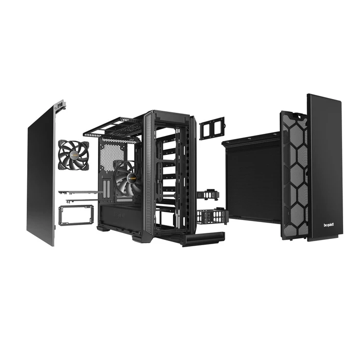 be quiet! Silent Base 601 Midi Tower Κουτί Υπολογιστή Μαύρο