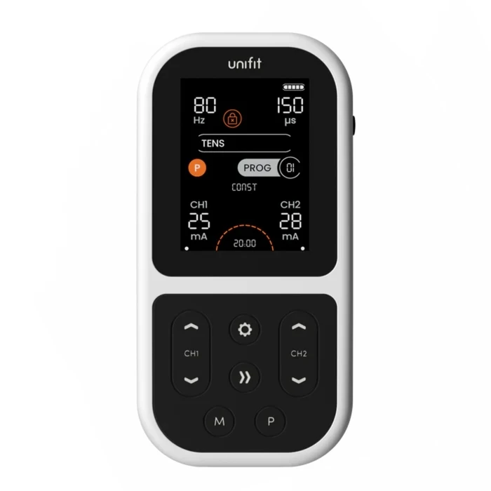 Tenscare Unifit TENS/EMS Portable Muscle Stimulator — Fitness Recovery & Pain Relief