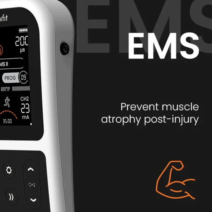 Tenscare Unifit TENS/EMS Portable Muscle Stimulator — Fitness Recovery & Pain Relief