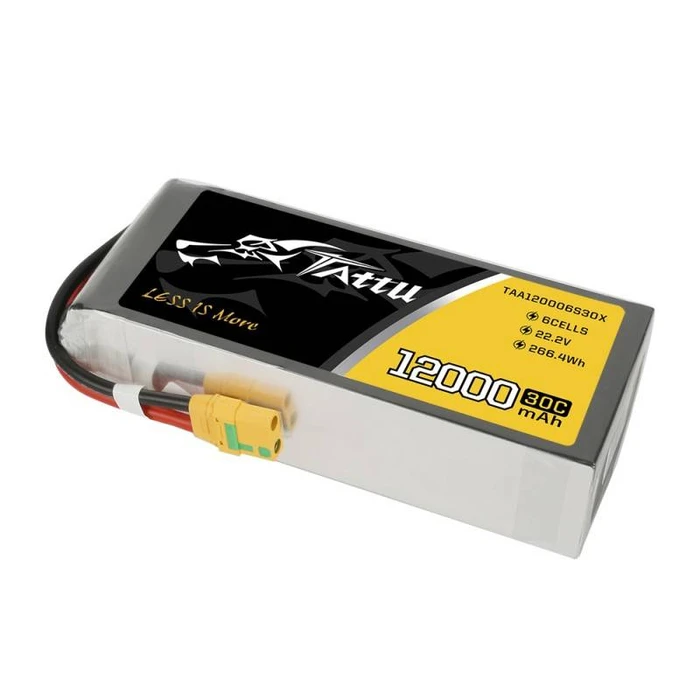 Μπαταρία Tattu 12000mAh 22.2V 30C 6S1P με βύσμα XT90 (MPN: TAA120006S30X, EAN: 6928493304655)