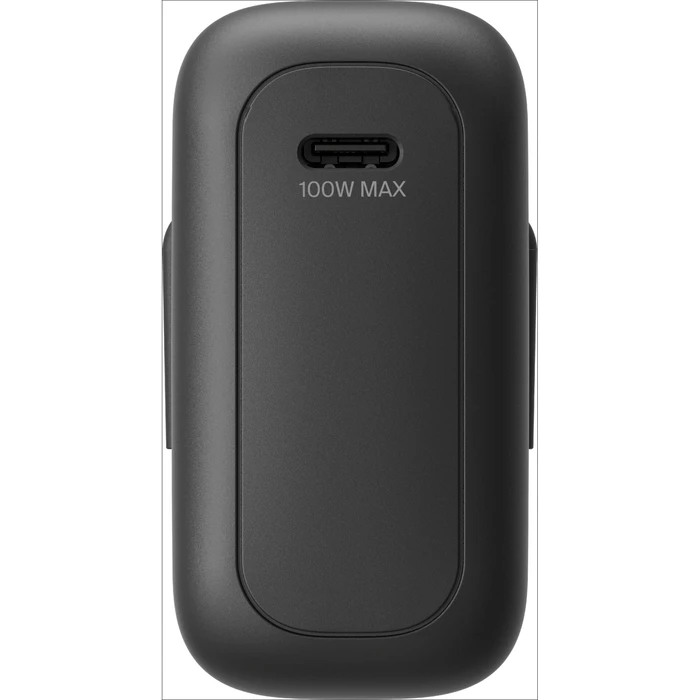 Belkin BOOSTCharge 100W USB‑C GaN Φορτιστής Τοίχου με Πτυσσόμενο Φις - Μαύρο (WCH025KQBK)