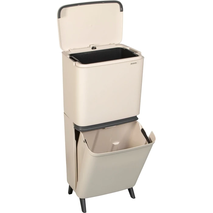 Brabantia SortUp Hi Κάδος Διαλογής 20+25L – Soft Beige