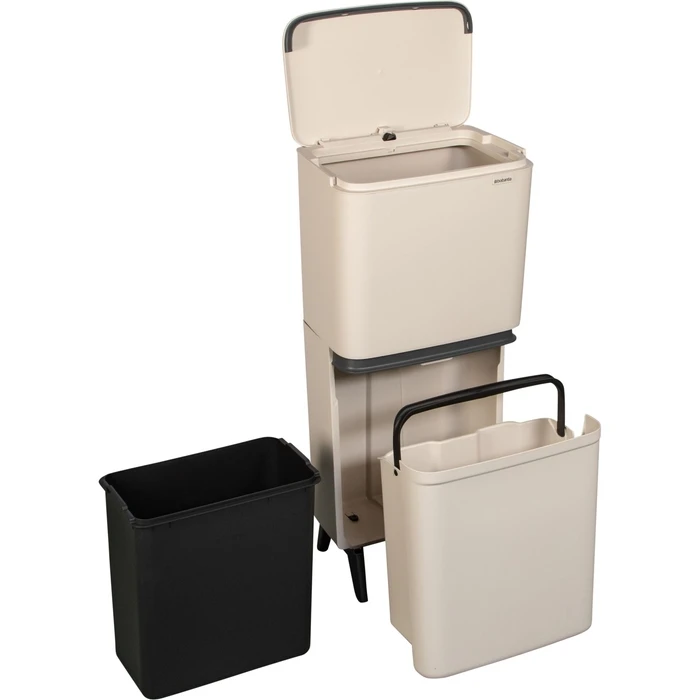 Brabantia SortUp Hi Κάδος Διαλογής 20+25L – Soft Beige