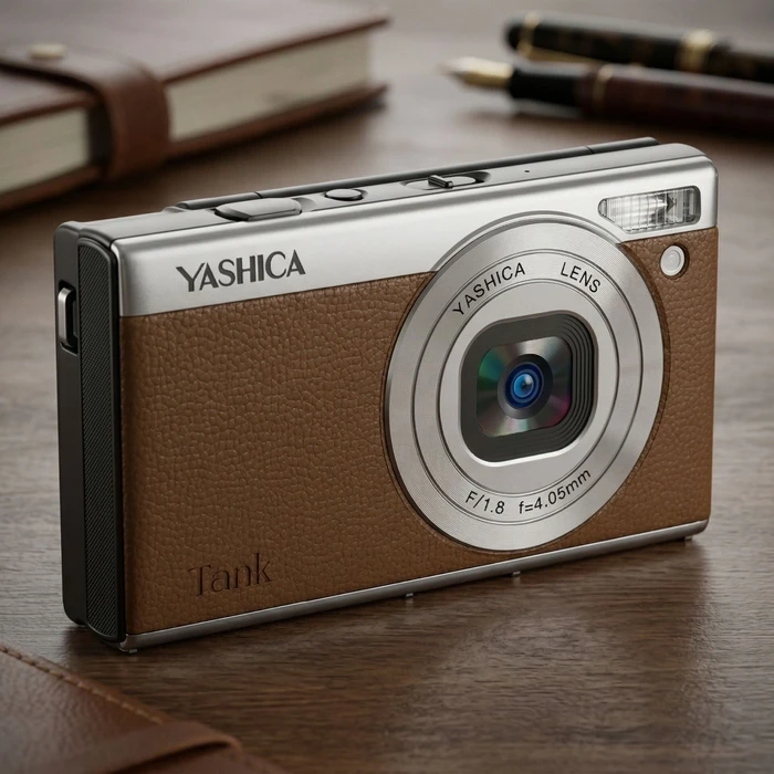 Yashica Tank Compact Brown