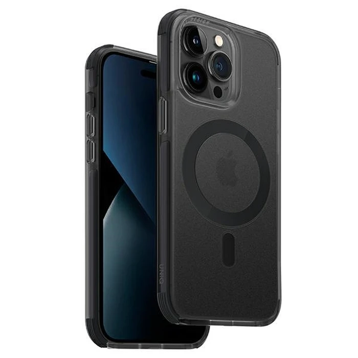 UNIQ Combat Apple iPhone 14 Pro Magclick Charging concrete charcoal
