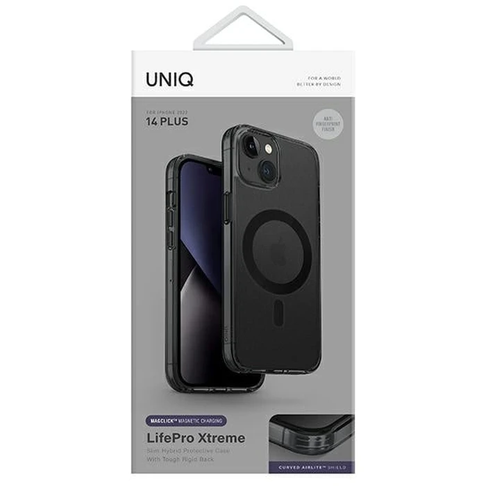 UNIQ LifePro Xtreme Apple iPhone 14 Plus / 15 Plus Magclick Charging frost smoke
