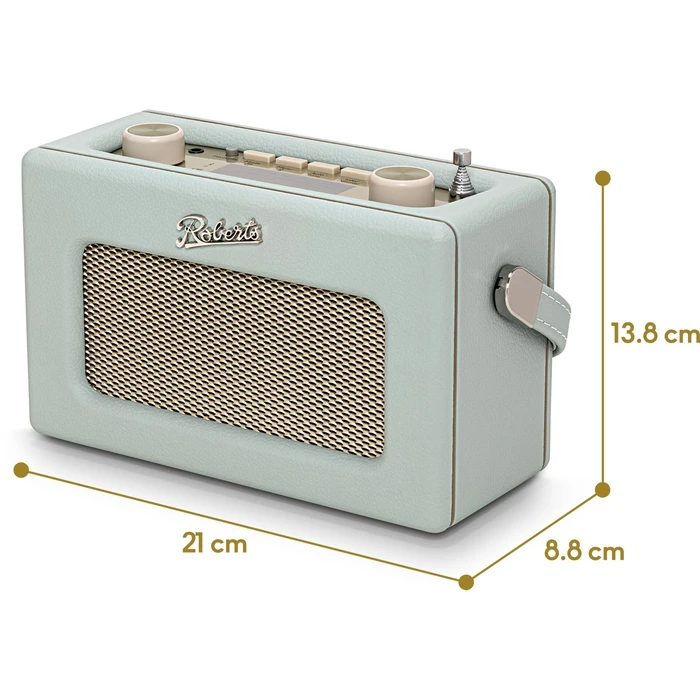 Roberts Revival Φορητό Ραδιόφωνο Ηλιακό DAB+ με Bluetooth Duck Egg Blue