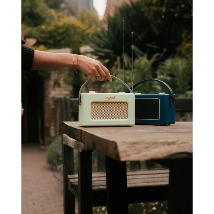 Roberts Revival Uno Solar Portable DAB+/FM Radio with Bluetooth - Midnight Blue