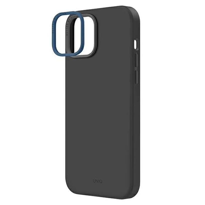 UNIQ Lino Hue Apple iPhone 14 Plus / 15 Plus Magclick Charging charcoal grey
