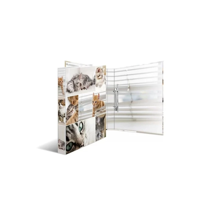 HERMA Ring Binder A4 Cardboard 2D - Cats (Article/MPN 19428)