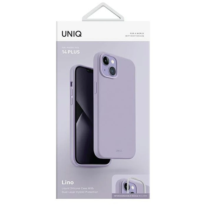 UNIQ Lino Apple iPhone 14 Plus / 15 Plus lilac lavender
