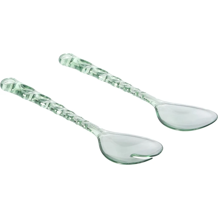 Guzzini VANITY Σετ Σερβιρίσματος Σαλάτας Matcha Green (2 τεμ.)