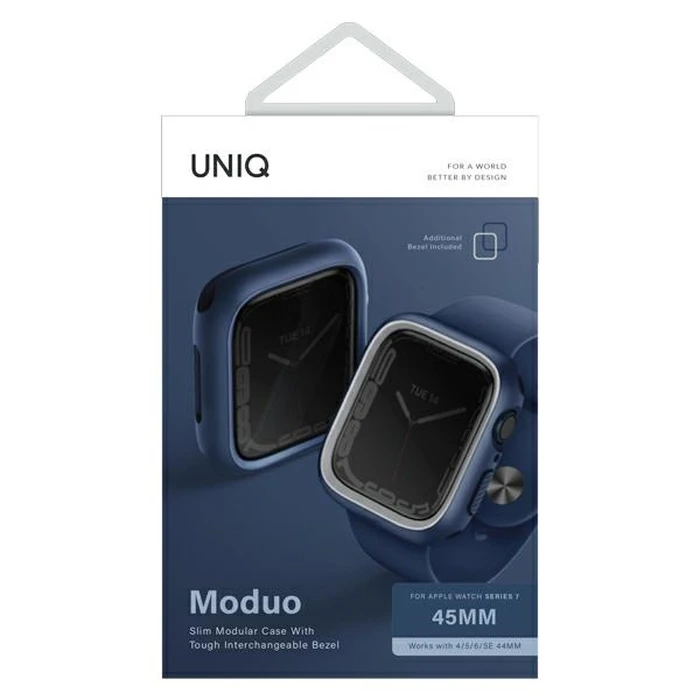 UNIQ Moduo case Apple Watch 4/5/6/7/8/9/SE 44/45mm blue-grey