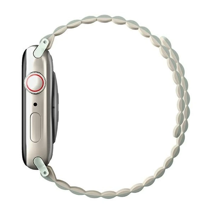 UNIQ Revix strap Apple Watch 4/5/6/7/8/SE/SE2/9/10 40/41/42mm Reversible Magnetic green-beige/sage-beige