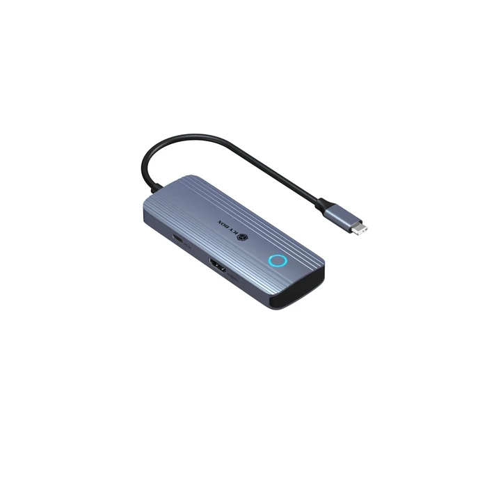 ICY BOX Spade Dock 4081 5-in-1 USB-C Docking Station with HDMI 4K and Power Delivery