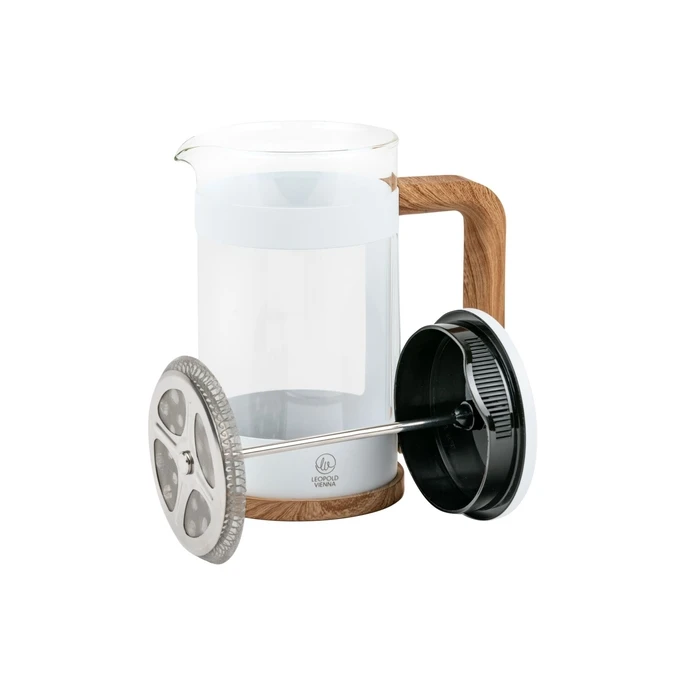 Leopold Vienna Franca LV117027 Καφετιέρα Φίλτρου Χειρός Λευκή 600ml