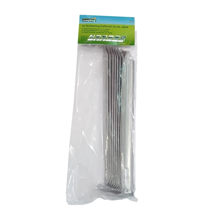 Velco Corner Tent Pegs 24cm (Set of 10)
