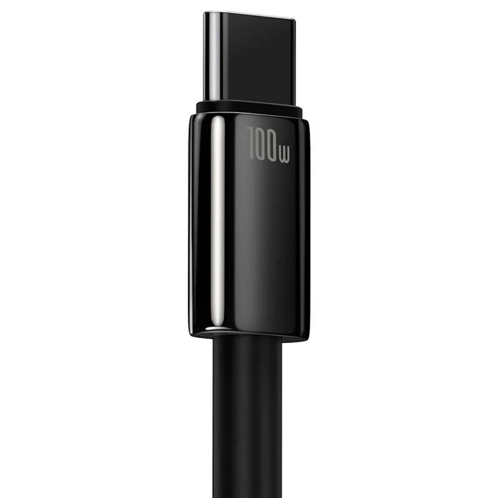 Καλώδιο USB to USB-C Baseus Tungsten Gold , 100W, 1m (black)