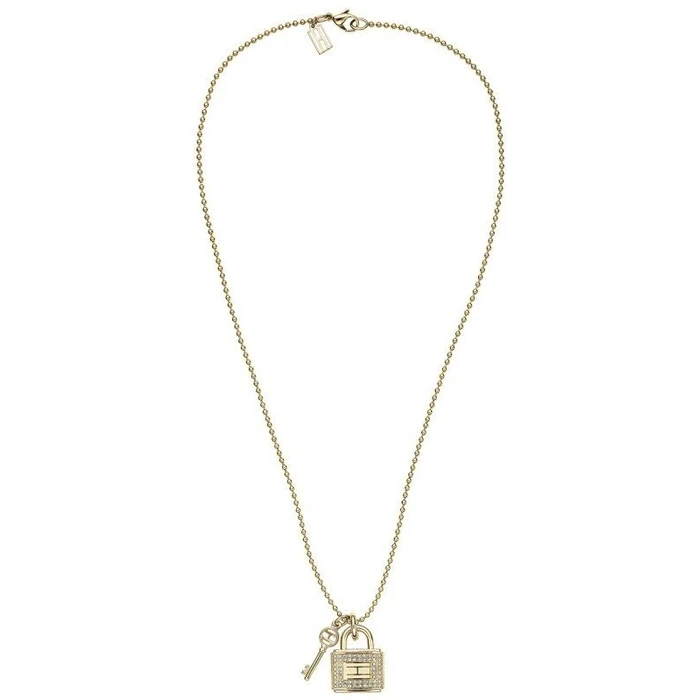 Γυναικείο Κολιέ Tommy Hilfiger 2700459 (50cm) από Ατσάλι Golden