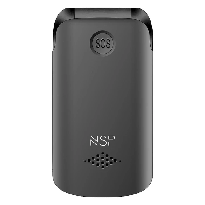 Κινητό Τηλέφωνο Flip 2g Με Πλήκτρα NSP 2700DS (8324000) Μαύρο