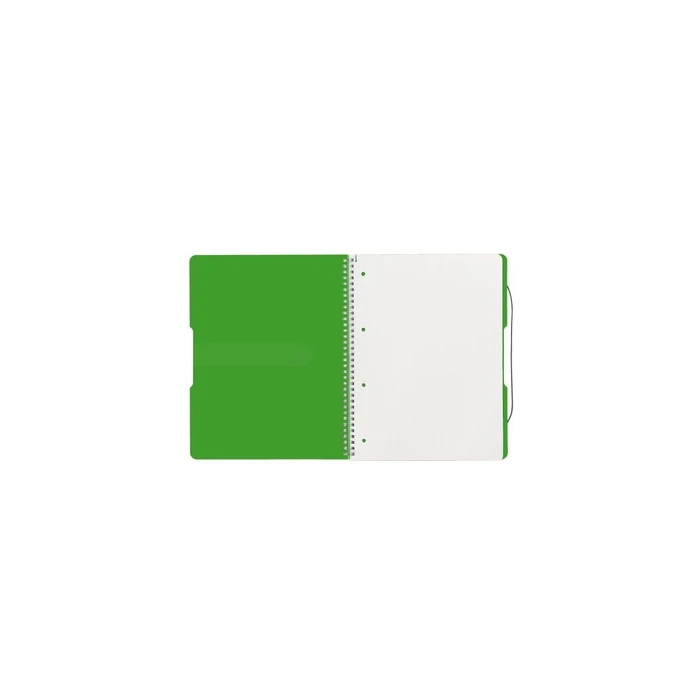 Herlitz Spiralblock "to go" PP-Cover A4, 80 sheets, opaque, apple green
